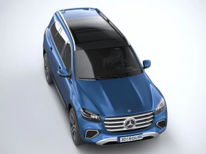 Mercedes-Benz GLS Basic 2024 3D Model