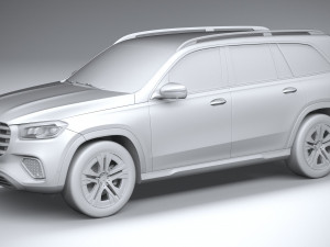 Mercedes-Benz GLS Basic 2024 3Dモデル