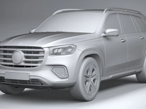 Mercedes-Benz GLS Basic 2024 3D Model