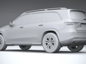 Mercedes-Benz GLS Basic 2024 3D Model