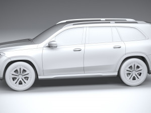 Mercedes-Benz GLS Basic 2024 3Dモデル