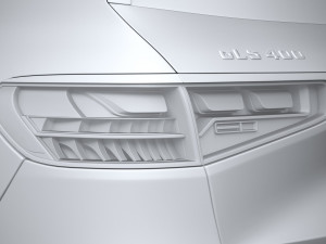 Mercedes-Benz GLS Basic 2024 3Dモデル