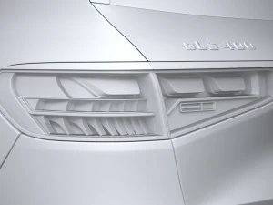 Mercedes-Benz GLS Basic 2024 3D Model