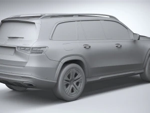 Mercedes-Benz GLS Basic 2024 3D Model