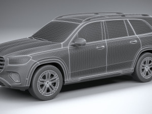 Mercedes-Benz GLS Basic 2024 3Dモデル