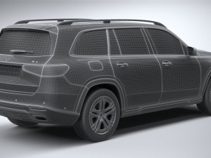 Mercedes-Benz GLS Basic 2024 3Dモデル