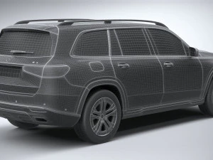 Mercedes-Benz GLS Basic 2024 3D Model