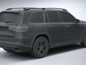 Mercedes-Benz GLS Basic 2024 3Dモデル