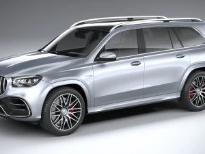 Mercedes-Benz GLS 63 AMG 2024 Modèle 3D