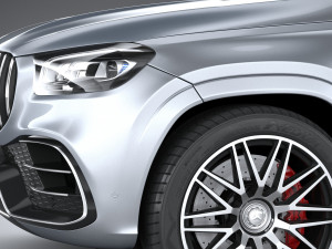 Mercedes-Benz GLS 63 AMG 2024 Model 3D