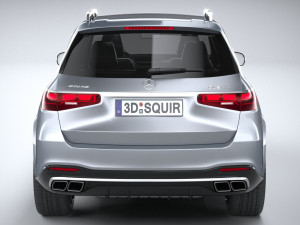 Mercedes-Benz GLS 63 AMG 2024 Model 3D