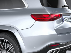 Mercedes-Benz GLS 63 AMG 2024 Model 3D
