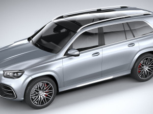 Mercedes-Benz GLS 63 AMG 2024 Model 3D