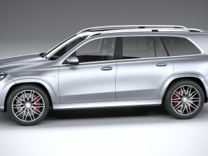 Mercedes-Benz GLS 63 AMG 2024 Model 3D