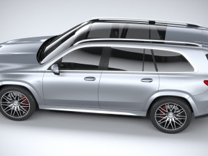 Mercedes-Benz GLS 63 AMG 2024 Model 3D