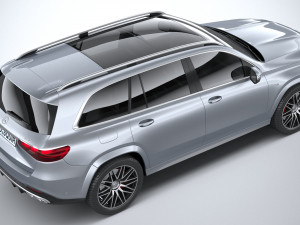 Mercedes-Benz GLS 63 AMG 2024 Model 3D
