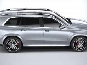 Mercedes-Benz GLS 63 AMG 2024 Model 3D