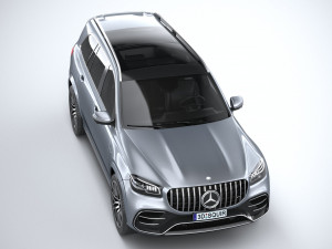Mercedes-Benz GLS 63 AMG 2024 Model 3D