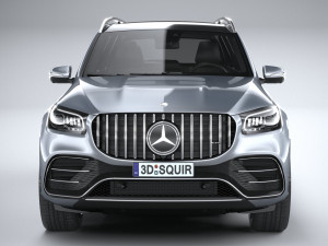 Mercedes-Benz GLS 63 AMG 2024 Model 3D