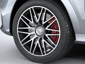 Mercedes-Benz GLS 63 AMG 2024 Model 3D