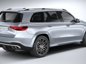 Mercedes-Benz GLS 63 AMG 2024 Model 3D