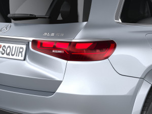 Mercedes-Benz GLS 63 AMG 2024 Model 3D