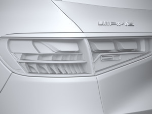 Mercedes-Benz GLS 63 AMG 2024 Model 3D