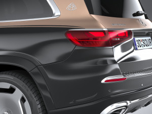 Mercedes-Benz GLS 600 Maybach 2024 3Dモデル