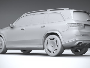 Mercedes-Benz GLS 600 Maybach 2024 3Dモデル