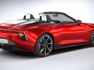 MG Cyberster 2025 3D Model