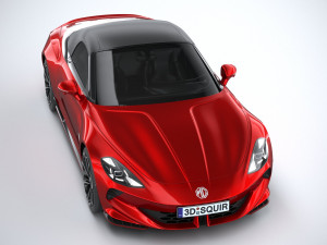 MG Cyberster 2025 3D Model