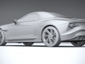 MG Cyberster 2025 3D Model