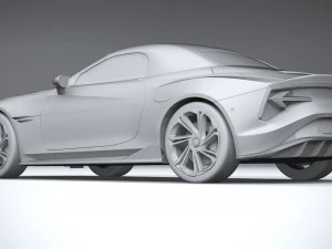 MG Cyberster 2025 3D Model