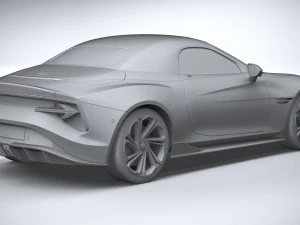 MG Cyberster 2025 3D Model