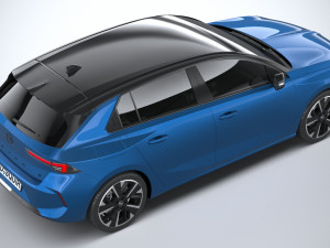 Opel Astra Electric 2023 3D 모델
