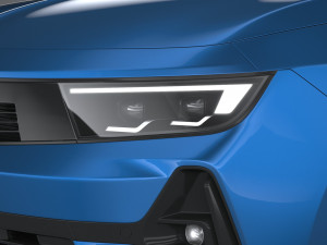 Opel Astra Electric 2023 3D 모델