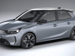 Opel Corsa 2024 3D Модель