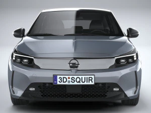 Opel Corsa 2024 3D Model