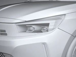 Opel Corsa 2024 3D Model