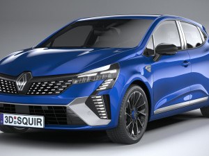 Renault Clio 2024 3D-Modell