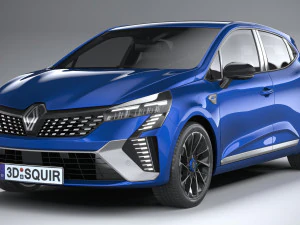 Renault Clio 2024 3D Model