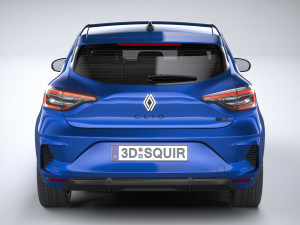 Renault Clio 2024 3D-Modell