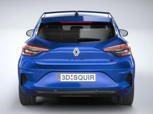 Renault Clio 2024 3D Model