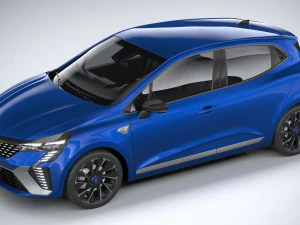Renault Clio 2024 3D Model
