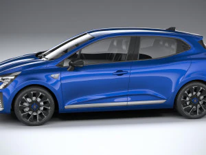Renault Clio 2024 3D Model