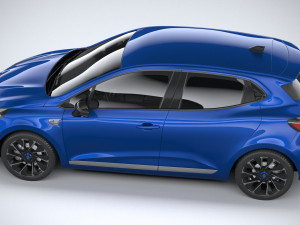 Renault Clio 2024 3D-Modell