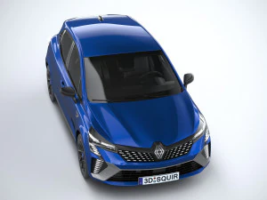 Renault Clio 2024 3D Model
