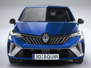 Renault Clio 2024 3D-Modell