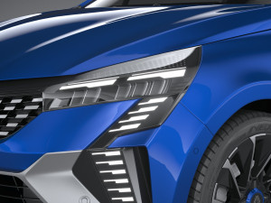 Renault Clio 2024 3D-Modell