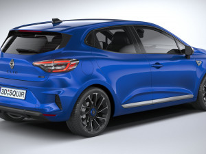 Renault Clio 2024 3D-Modell